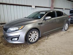 Salvage cars for sale from Copart Houston, TX: 2015 KIA Optima EX