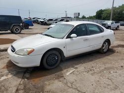 Vehiculos salvage en venta de Copart Oklahoma City, OK: 2002 Ford Taurus SES