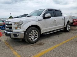 Ford salvage cars for sale: 2016 Ford F150 Supercrew