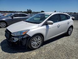 Salvage cars for sale from Copart Antelope, CA: 2016 Ford Focus Titanium
