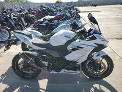 Buy Salvage Motorcycles For Sale now at auction: 2023 Kawasaki EX400