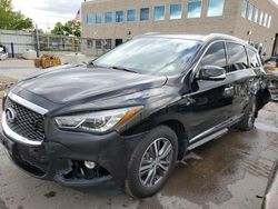 Infiniti salvage cars for sale: 2020 Infiniti QX60 Luxe