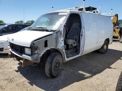 Salvage trucks for sale at San Martin, CA auction: 2001 Ford Econoline E150 Van