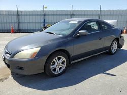 Honda Accord ex salvage cars for sale: 2006 Honda Accord EX