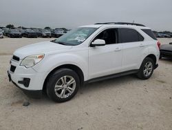 Salvage cars for sale at San Antonio, TX auction: 2015 Chevrolet Equinox LT