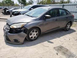 Salvage cars for sale at Riverview, FL auction: 2014 Ford Focus S
