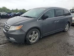 Salvage cars for sale at Duryea, PA auction: 2012 Honda Odyssey Touring