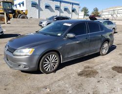 Salvage cars for sale from Copart Albuquerque, NM: 2011 Volkswagen Jetta SEL