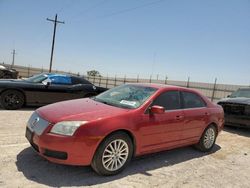 Salvage cars for sale at Andrews, TX auction: 2006 Mercury Milan Premier