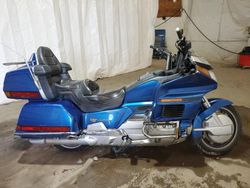 Salvage motorcycles for sale at Ebensburg, PA auction: 1993 Honda GL1500 I