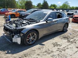 Salvage cars for sale at Madisonville, TN auction: 2017 Infiniti Q50 Premium