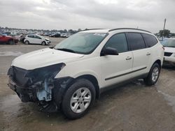 Chevrolet salvage cars for sale: 2012 Chevrolet Traverse LS