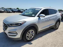 Salvage cars for sale from Copart San Antonio, TX: 2016 Hyundai Tucson Limited