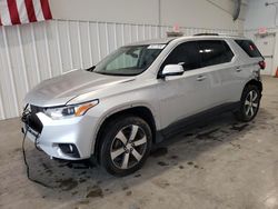 Salvage cars for sale from Copart Lumberton, NC: 2018 Chevrolet Traverse LT
