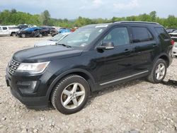 Salvage cars for sale at Candia, NH auction: 2016 Ford Explorer XLT