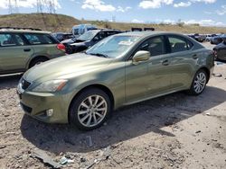 Salvage cars for sale at Littleton, CO auction: 2007 Lexus IS 250