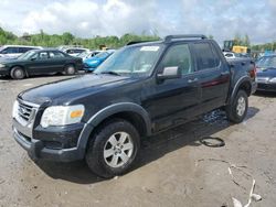 Vehiculos salvage en venta de Copart Duryea, PA: 2007 Ford Explorer Sport Trac XLT