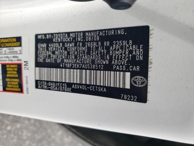 2010 Toyota Camry Base