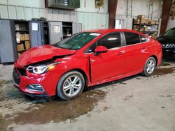 Salvage cars for sale at Austell, GA auction: 2018 Chevrolet Cruze LT