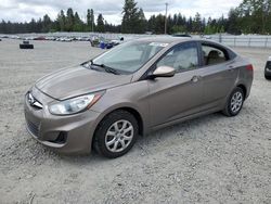 Salvage cars for sale at Graham, WA auction: 2012 Hyundai Accent GLS