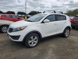 Salvage cars for sale at East Granby, CT auction: 2012 KIA Sportage LX