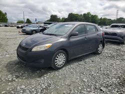 Salvage cars for sale at Mebane, NC auction: 2009 Toyota Corolla Matrix