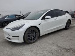 Salvage cars for sale at auction: 2021 Tesla Model 3