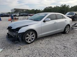 Salvage cars for sale at Houston, TX auction: 2014 Cadillac ATS Luxury