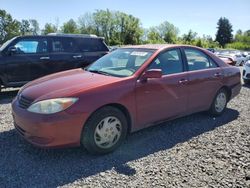 Salvage cars for sale at Portland, OR auction: 2004 Toyota Camry LE
