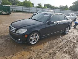 Mercedes-Benz c300 salvage cars for sale: 2010 Mercedes-Benz C300