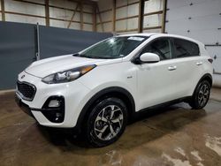Salvage cars for sale at Columbia Station, OH auction: 2022 KIA Sportage LX