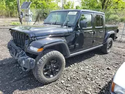 Salvage cars for sale at Marlboro, NY auction: 2021 Jeep Gladiator Sport