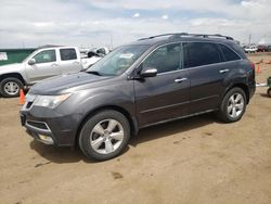 Salvage cars for sale at Brighton, CO auction: 2011 Acura MDX Technology