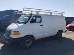 Salvage trucks for sale at Hayward, CA auction: 2000 Dodge RAM Van B1500