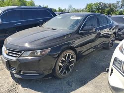 Chevrolet Impala salvage cars for sale: 2016 Chevrolet Impala LTZ