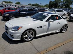 Salvage cars for sale at Sacramento, CA auction: 2015 Mercedes-Benz SLK 250