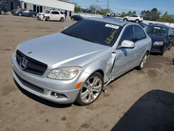 Mercedes-Benz c 300 4matic Vehiculos salvage en venta: 2008 Mercedes-Benz C 300 4matic