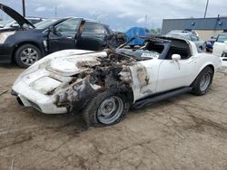Salvage cars for sale at Woodhaven, MI auction: 1979 Chevrolet Corvette