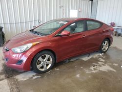 Salvage cars for sale at Franklin, WI auction: 2013 Hyundai Elantra GLS