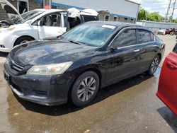 Salvage cars for sale from Copart New Britain, CT: 2013 Honda Accord LX