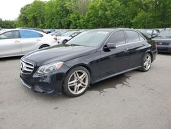 Salvage cars for sale from Copart Glassboro, NJ: 2014 Mercedes-Benz E 350 4matic