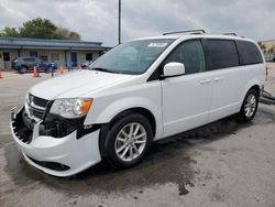 Salvage cars for sale from Copart Orlando, FL: 2018 Dodge Grand Caravan SXT