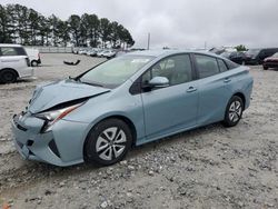 Salvage cars for sale from Copart Loganville, GA: 2016 Toyota Prius