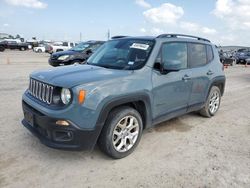 Salvage cars for sale from Copart Houston, TX: 2018 Jeep Renegade Latitude