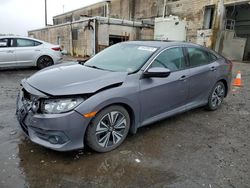 Salvage cars for sale from Copart Fredericksburg, VA: 2017 Honda Civic EXL