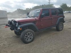 Salvage cars for sale at Greenwell Springs, LA auction: 2021 Jeep Wrangler Unlimited Sport