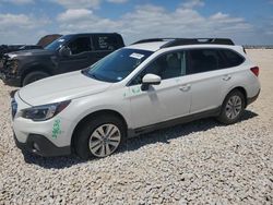 Salvage cars for sale at Temple, TX auction: 2018 Subaru Outback 2.5I Premium