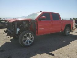 Salvage cars for sale from Copart Bakersfield, CA: 2018 GMC Sierra K1500 SLE