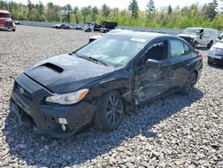 Salvage cars for sale at Windham, ME auction: 2016 Subaru WRX