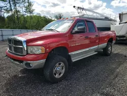 Salvage cars for sale from Copart Fredericksburg, VA: 2005 Dodge RAM 3500 ST